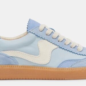 Dolce vita Light Blue and Cream Sneakers